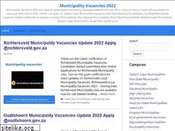 Sites similar to municipalityvacancies.co