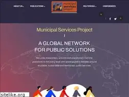 Sites similar to municipalservicesproject.org