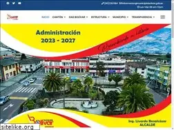 Sites similar to municipiobolivar.gob.ec