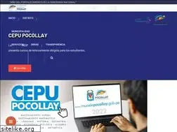 Sites similar to munidepocollay.gob.pe