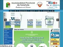 Sites similar to muniferrenafe.gob.pe