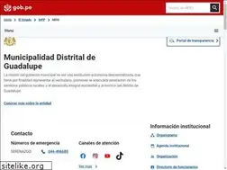 Sites similar to muniguadalupe.gob.pe