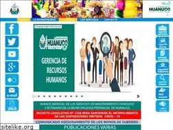 Sites similar to munihuanuco.gob.pe