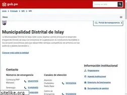 Sites similar to muniislay.gob.pe
