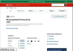 Sites similar to munijaen.gob.pe