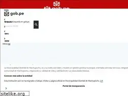 Sites similar to munimachupicchu.gob.pe