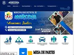 Sites similar to munimarcona.gob.pe