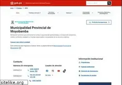 Sites similar to munimoyobamba.gob.pe