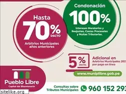 Sites similar to muniplibre.gob.pe