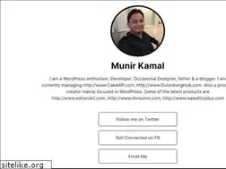 Sites similar to munirkamal.com