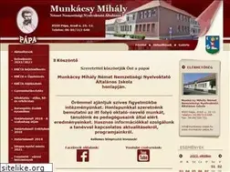 Sites similar to munkacsy-papa.hu