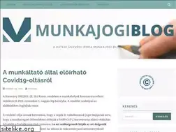 Sites similar to munkajogiblog.hu