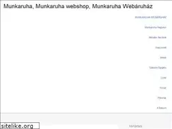 Sites similar to munkaruhadiszkont.eu