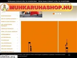 Sites similar to munkaruhashop.hu