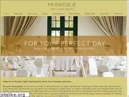 Sites similar to munkeboelinens.com