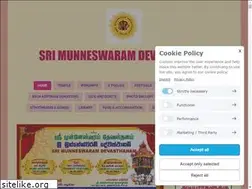 Sites similar to munneswaram.com