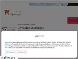 Sites similar to munningen.de