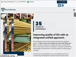 Sites similar to munotmetalloys.com