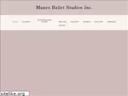 Sites similar to munroballetstudios.com