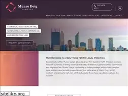 Sites similar to munrodoig.com.au