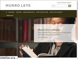 Sites similar to munroleyslaw.com
