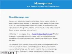 Sites similar to munseys.com