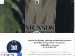 Sites similar to munsonperformancehorses.com