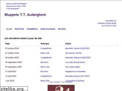 Sites similar to muppetsauderghem.be