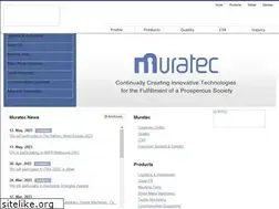 Sites similar to muratec.com