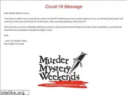 Sites similar to murdermysteryweekend.com