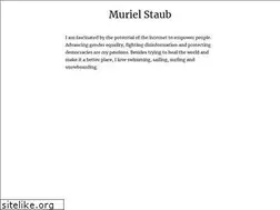 Sites similar to murielstaub.ch
