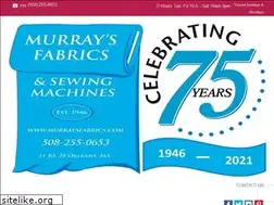 Sites similar to murraysfabrics.com