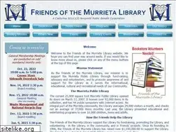 Sites similar to murrietalibraryfriends.org