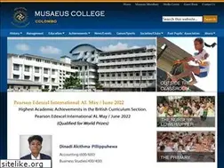 Sites similar to musaeus.lk