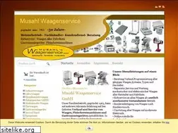 Sites similar to musahl-waagen.de