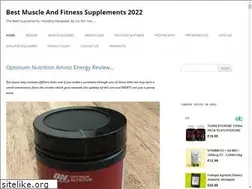 Sites similar to muscleandfitnesssupplementsreview.com