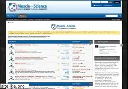 Sites similar to muscleandscience.com