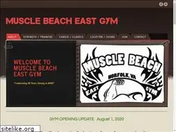 Sites similar to musclebeacheastgym.com