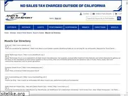 Sites similar to musclecar-directory.com
