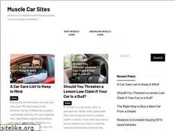 Sites similar to musclecarsites.net