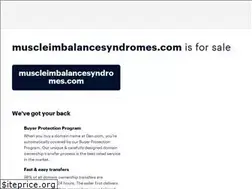 Sites similar to muscleimbalancesyndromes.com