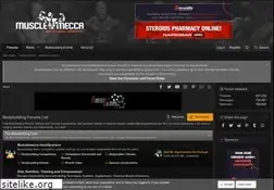 Sites similar to musclemecca.com