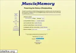 Sites similar to musclememory.com