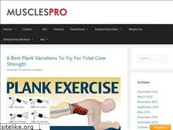 Sites similar to musclespro.com