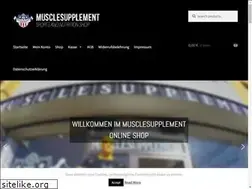 Sites similar to musclesupplement.de