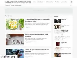 Sites similar to musculacionparaprincipiantes.com