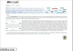 Sites similar to musculus.cz