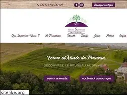 Sites similar to musee-du-pruneau.com