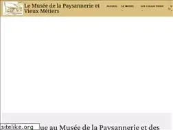 Sites similar to musee-paysannerie.org