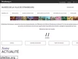Sites similar to musee-strasbourg.org
